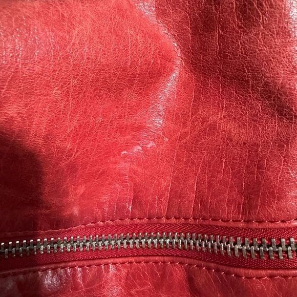 Hobo The Original red leather slouch hobo shoulder bag - Picture 4 of 11